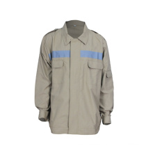 Breathable Fluorescent Cotton Welding Hi Vis Flame Resistant Jacket